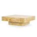Norma Large Square Coffee Table, Burl