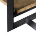 Norman Console, Antique Brass and Dark Bronze