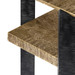 Norman Console, Antique Brass and Dark Bronze