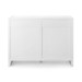 Newton Large 8-Drawer, White Pearl