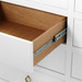 Newton Large 8-Drawer, White Pearl
