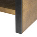 Odeon Coffee Table, Antique Brass and Dark Bronze