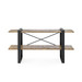 Odeon Low Shelf, Antique Brass and Dark Bronze