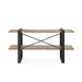 Odeon Low Shelf, Antique Brass and Dark Bronze