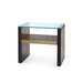 Odeon Bench/Side Table Glass Top, Clear