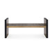 Odeon Large Bench/Coffee Table, Antique Brass and Dark Bronze