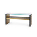 Odeon Large Bench/Coffee Table Glass Top, Clear