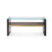 Odeon Large Bench/Coffee Table Glass Top, Clear
