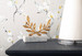 Olive Statue, Gold Leaf