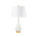 Oporto Medium Lamp Without Shade, Moon White