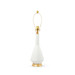 Oporto Medium Lamp Without Shade, Moon White