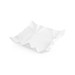 Origami Set of 3 Catch All, Blanc de Chine