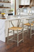 Oslo Counter Stool, Classic Gray