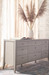 Paola Extra Large 9-Drawer, Soft Gray