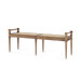 Paris Large Bench, Driftwood