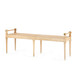 Paris Large Bench, Natural