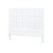 Patricia King Headboard, Vanilla