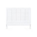 Patricia King Headboard, Vanilla