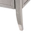 Paulina 3-Drawer Side Table, Soft Gray