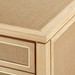 Paulina 3-Drawer Side Table, Natural and Camel