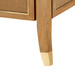 Paulina 12-Drawer, Natural and Camel