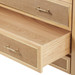Paulina 12-Drawer, Natural and Camel