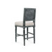Annette Counter Stool, Gray