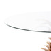 Pineapple Cocktail Table Glass Top, Clear Pineapple Cocktail Table Glass Top, Clear