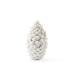 Standing Pine Cone, Blanc de Chine
