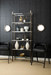 Pierce Etagere, Bronze and Polished Nickel