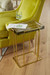 Prism Side Table, Gold Leaf