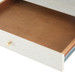 Pascal 1-Drawer Side Table, Silver Shimmer