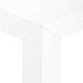 Parsons Side Table, Chiffon White