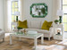 Parsons Coffee Table, Chiffon White