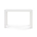 Parsons Console Table, Chiffon White