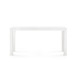 Parsons Large Console, Chiffon White