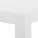 Parsons Large Console, Chiffon White
