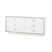 Ansel Extra Large 6-Drawer, Chiffon White