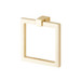 Santino Pull, Polished Brass
