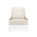 Raleigh Club Chair, Eggshell White