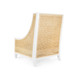 Raleigh Club Chair, Eggshell White