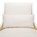 Raleigh Club Chair, Eggshell White