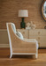 Raleigh Club Chair, Eggshell White
