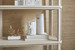Aspen Medium Vase, Blanc de Chine
