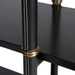 Reneau Low Shelf, Black