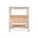 Arianna 1-Drawer Side Table, Sand