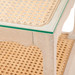 Arianna 1-Drawer Side Table, Sand