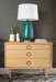 Aurora Lamp Without Shade, Emerald Green