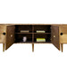 Randers 4-Drawer & 2-Door Cabinet, Antique Brass