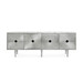 Randers 4-Drawer & 2-Door Cabinet, Nickel